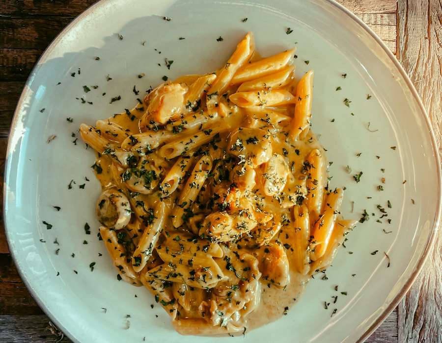 Kremalı penne